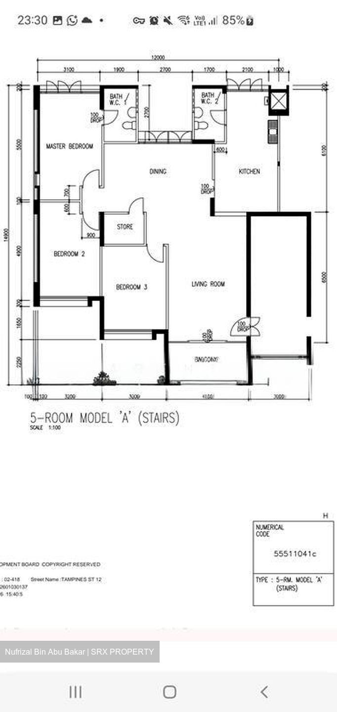 Blk 143 Tampines Street 12 (Tampines), HDB 5 Rooms #574657981